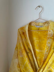 Eco-Dye Silk Robe :: 2nd Collab with Goli June :: CAN BE MADE TO ORDER